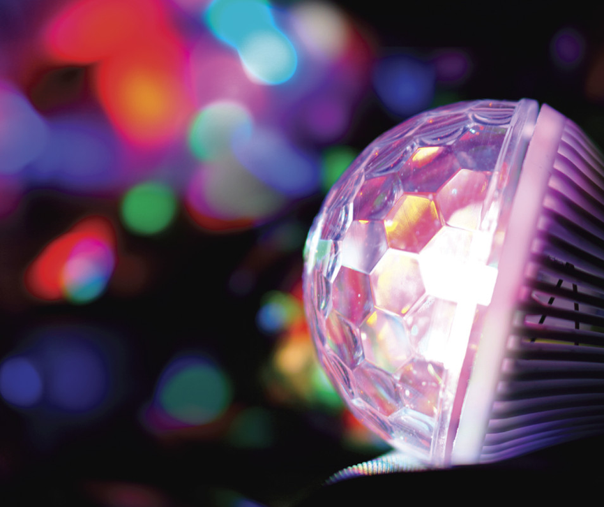 RGB LED Disco Light Bulb