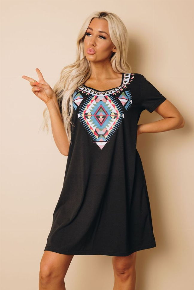 Renee Boho Midi Dress