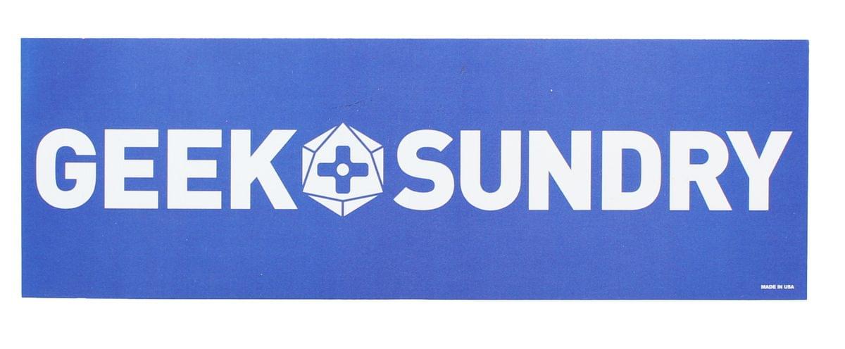 Geek & Sundry Bumper Sticker