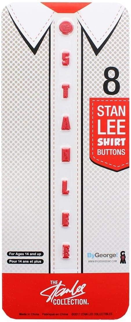 Stan Lee Shirt Buttons Set