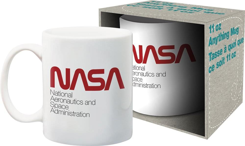 NASA Red Logo 11oz Ceramic Coffee Mug