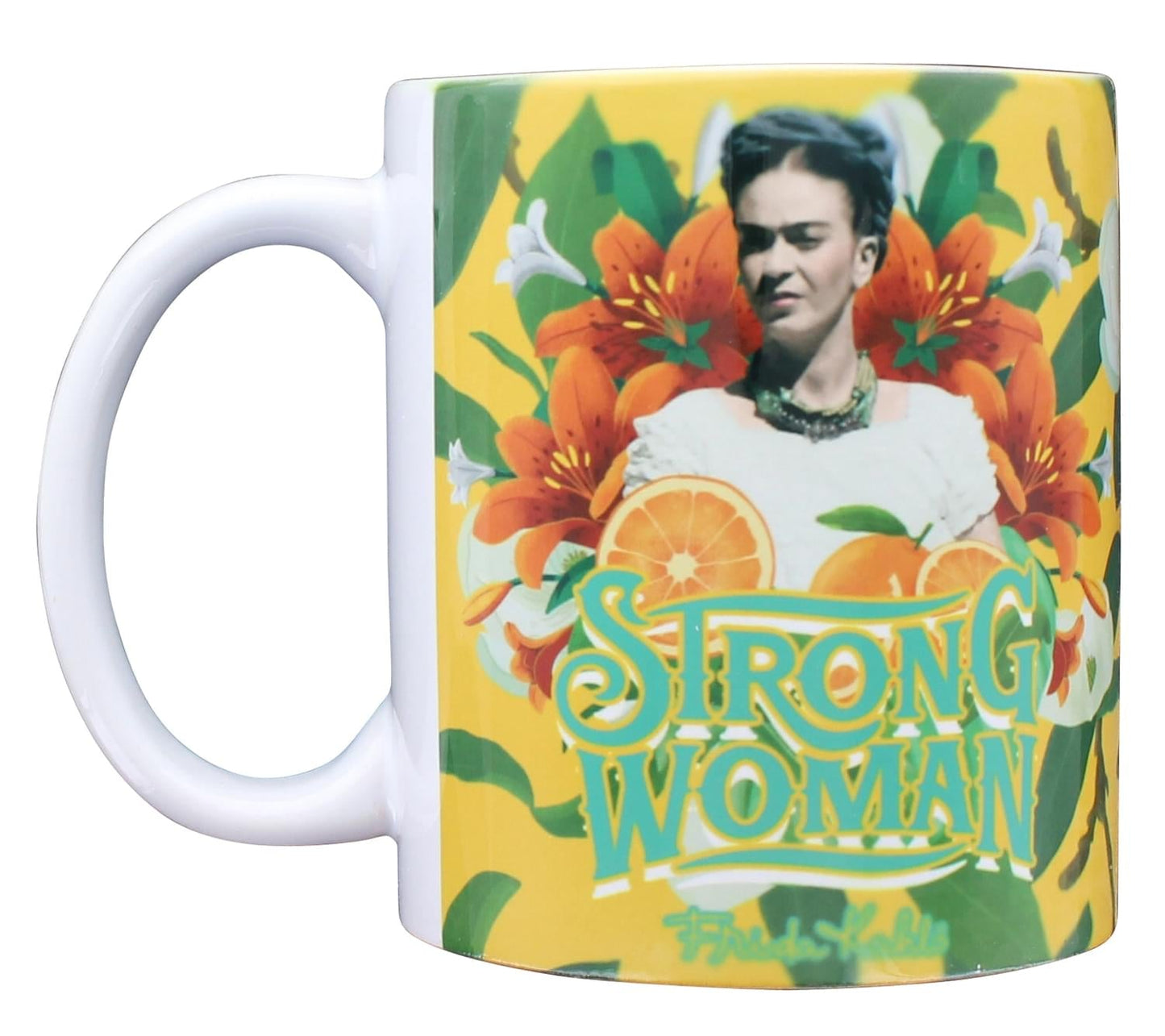 Frida Kahlo Strong Woman 11oz Boxed Ceramic Mug