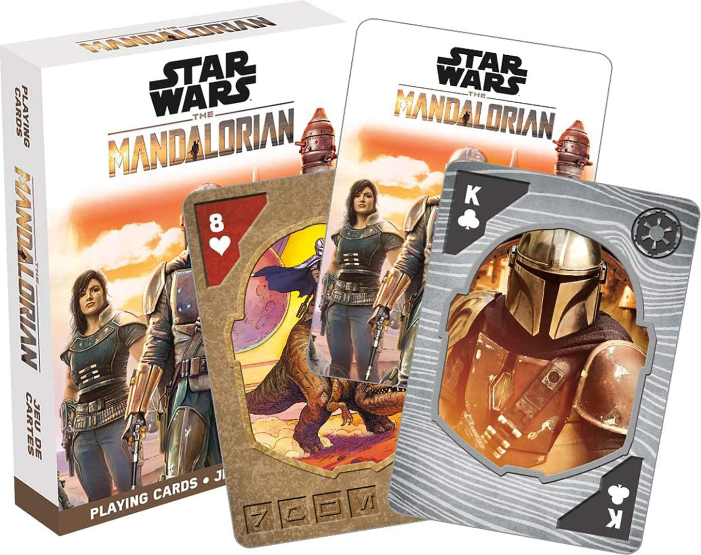 Star Wars The Mandalorian Playing Cards § 52 Card Deck + 2 Jokers