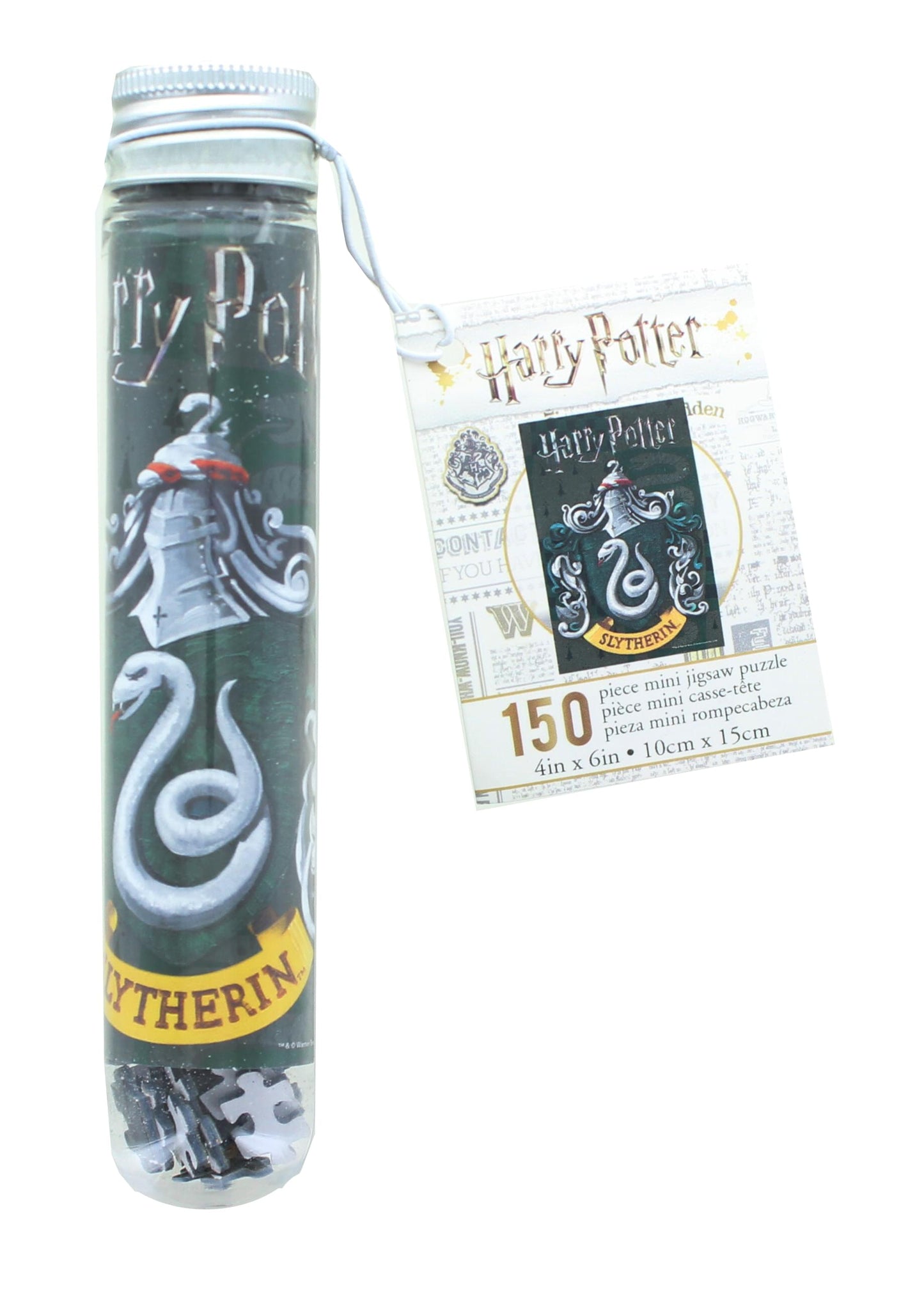 Harry Potter House Slytherin 150 Piece Micro Jigsaw Puzzle In Tube