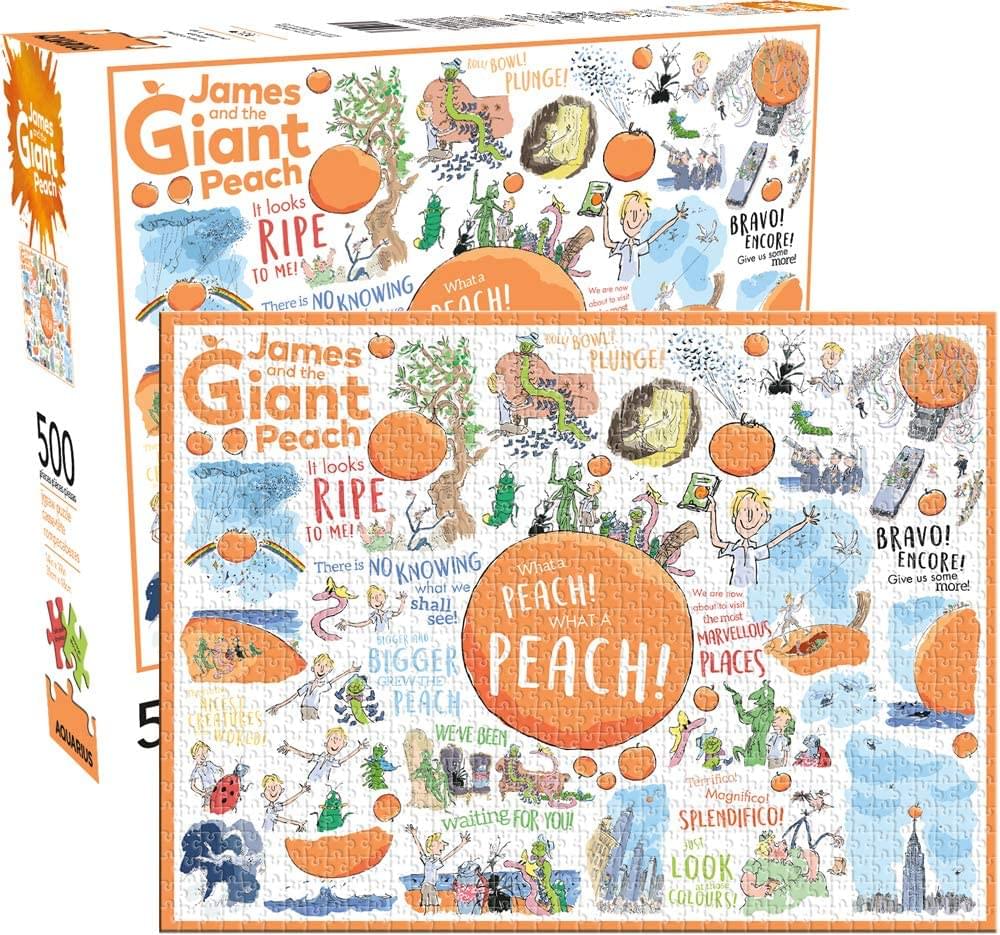 Dahl James and the Giant Peach 500 Piece Jigsaw Puzzle