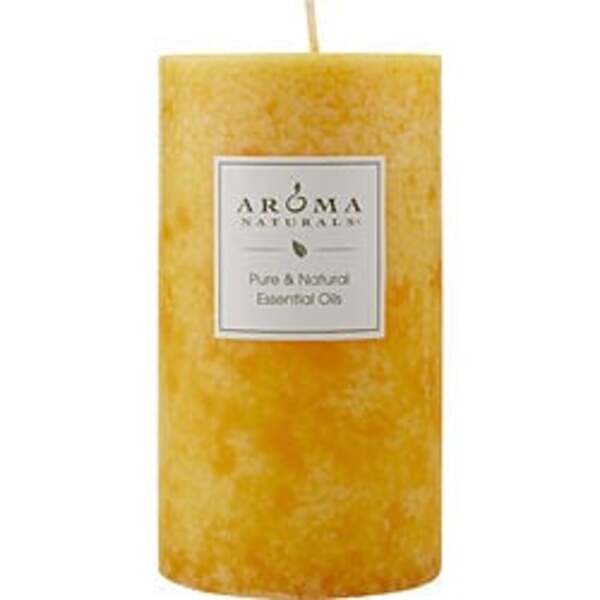RELAXING AROMATHERAPY by Relaxing Aromatherapy ONE 2.75 X 5 inch PILLAR AROMATHERAPY CANDLE. COMBINES THE ESSENTIAL OILS OF LAVENDER AND TANGERINE TO CREATE A FRAGRANCE THAT REDUCES STRESS. BURNS APPROX. 70 HRS For Anyone