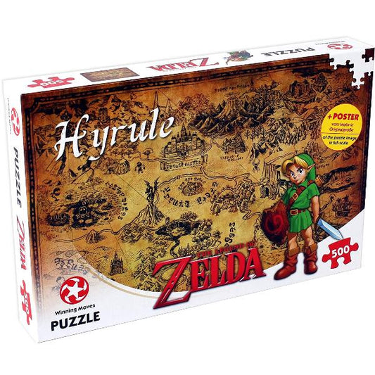 The Legend of Zelda Hyrule 500 Piece Jigsaw Puzzle