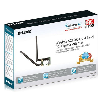 Wi-Fi Network Card D-Link DWA-582              5 GHz 867 Mbps LED