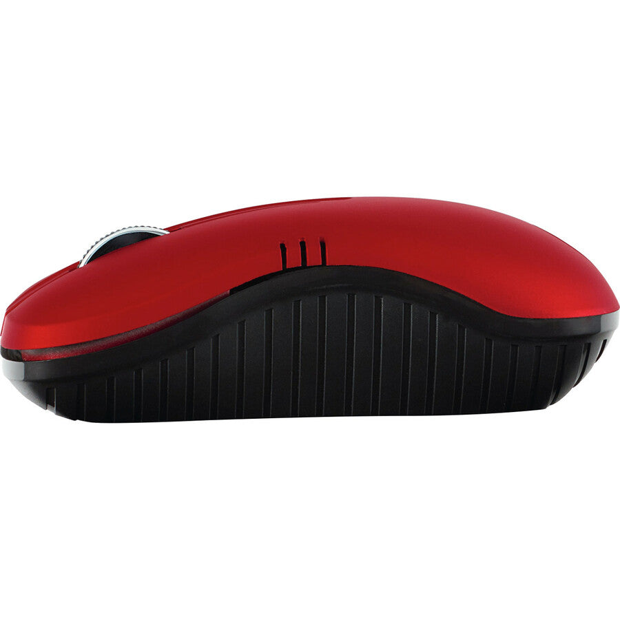 Verbatim Wireless Notebook Optical Mouse, Commuter Series - Matte Red