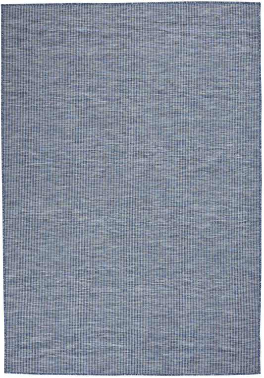 5' X 7' Navy Blue Power Loom Area Rug