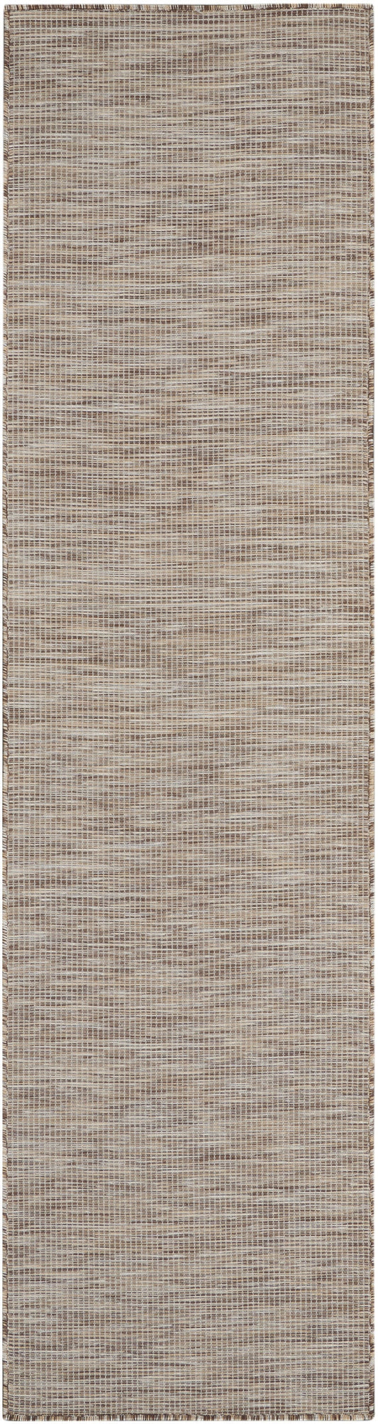 8' Beige Power Loom Runner Rug