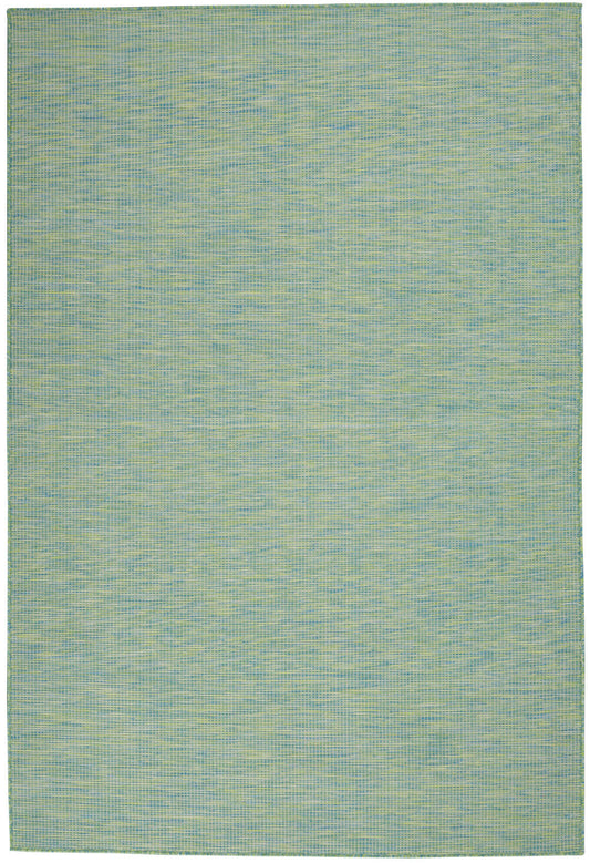 4' X 6' Blue Power Loom Area Rug