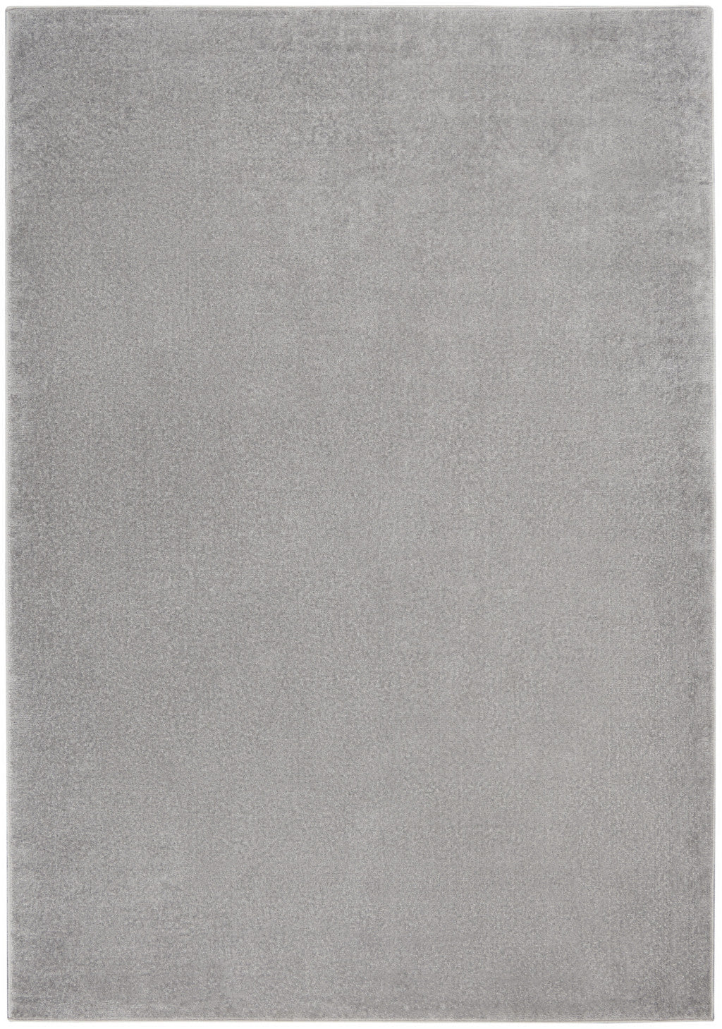 5' X 8' Gray Power Loom Area Rug