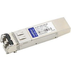 AddOn Juniper Networks EX-SFP-10GE-USR Compatible TAA Compliant 10GBase-SR SFP+ Transceiver (MMF, 850nm, 300m, LC, DOM)