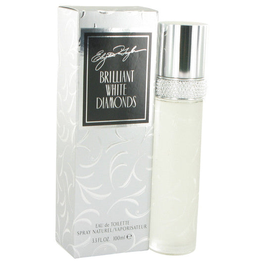 White Diamonds Brilliant by Elizabeth Taylor Eau De Toilette Spray 3.3 oz for Women