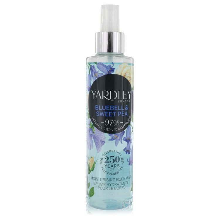 Yardley Bluebell & Sweet Pea by Yardley London Moisturizing Body Mist 6.8 oz for Women