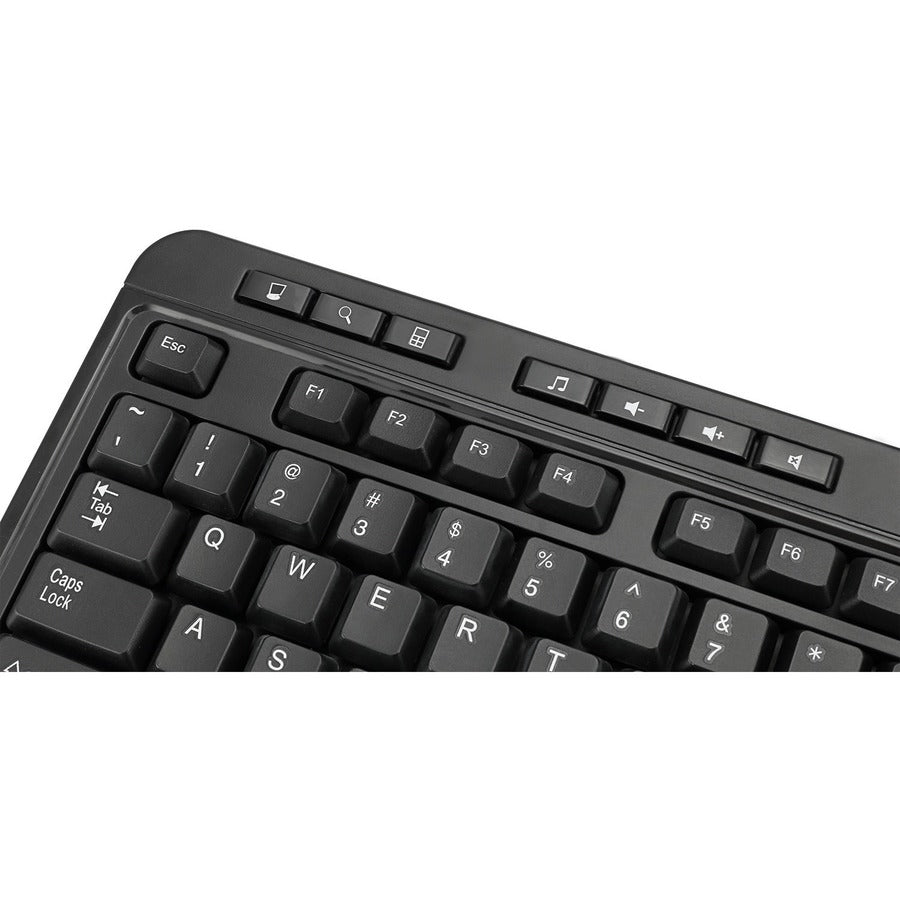 Adesso Antimicrobial Wireless Desktop Keyboard and Mouse