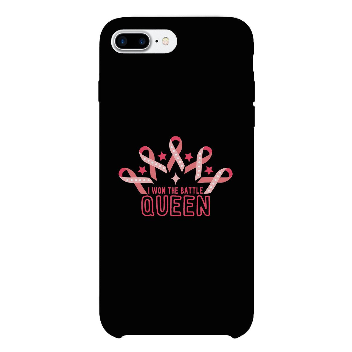 Won The Battle Queen Phone Case Breast Cancer Awareness Gifts