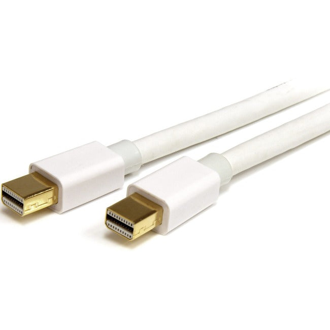 StarTech.com 3m (10 ft) White Mini DisplayPort Cable - M/M