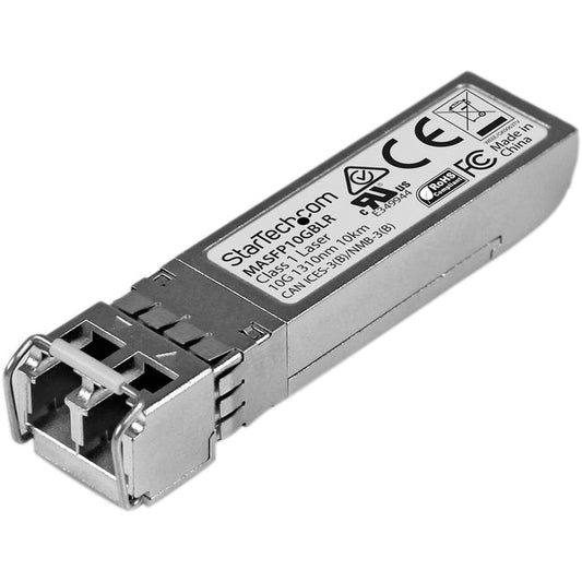 StarTech.com Cisco Meraki MA-SFP-10GB-LR Compatible SFP+ Module - 10GBASE-LR Fiber Optical SFP Transceiver - Lifetime Warranty - 10 Gbps - Maximum Transfer Distance: 10 km (6.2 mi)