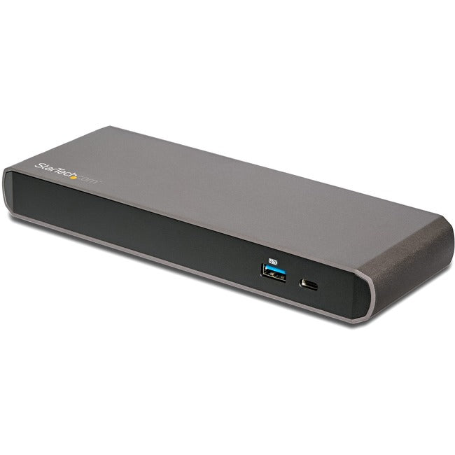 StarTech.com Thunderbolt 3 Docking Station - Compatible with Windows / macOS Supports Dual 4K HD Displays - 85W Power Delivery - Power and Charge Laptop and Peripherals - TB3DK2DPPD