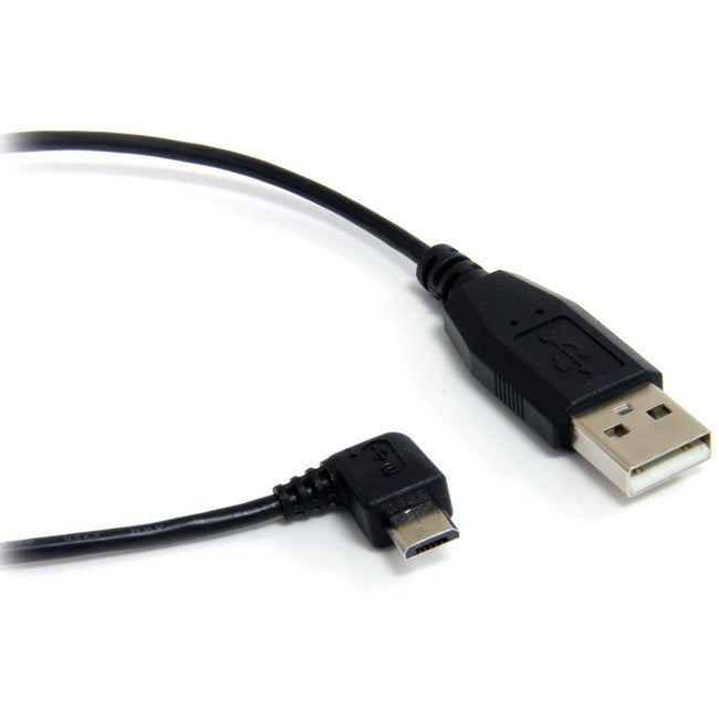 StarTech.com Micro USB A to Right Angle Micro B Cable