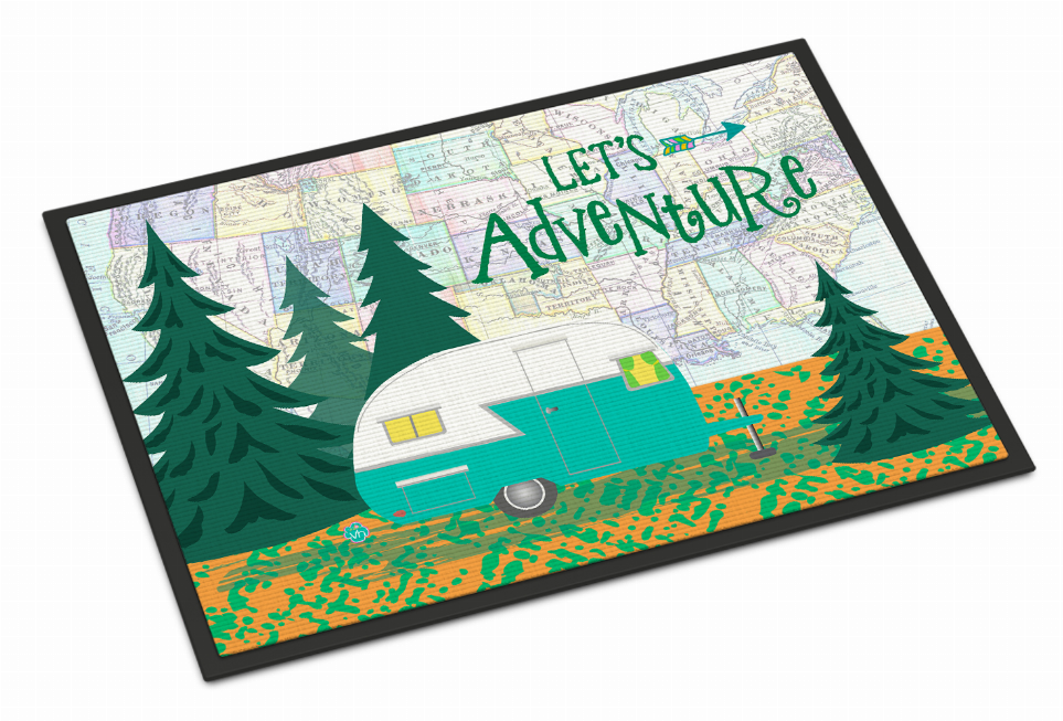 Camping Themed Indoor or Outdoor Mat