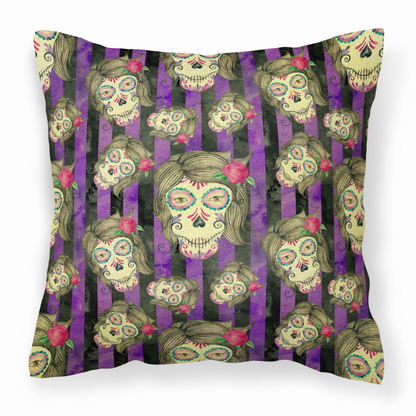 Watercolor Halloween Art Canvas Fabric Decorative Pillow