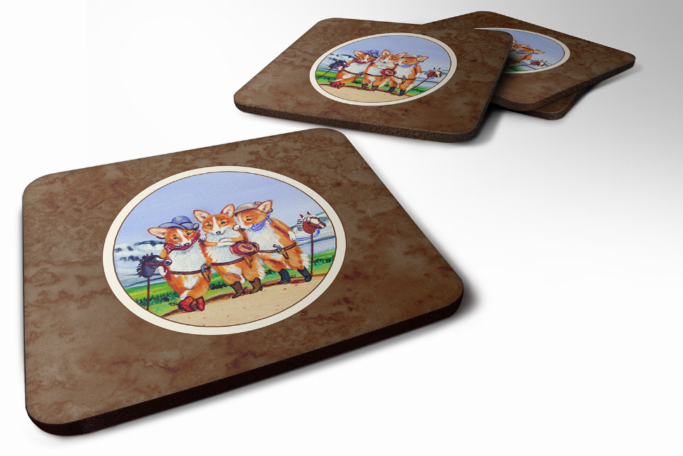 Cowboy Foam Coaster