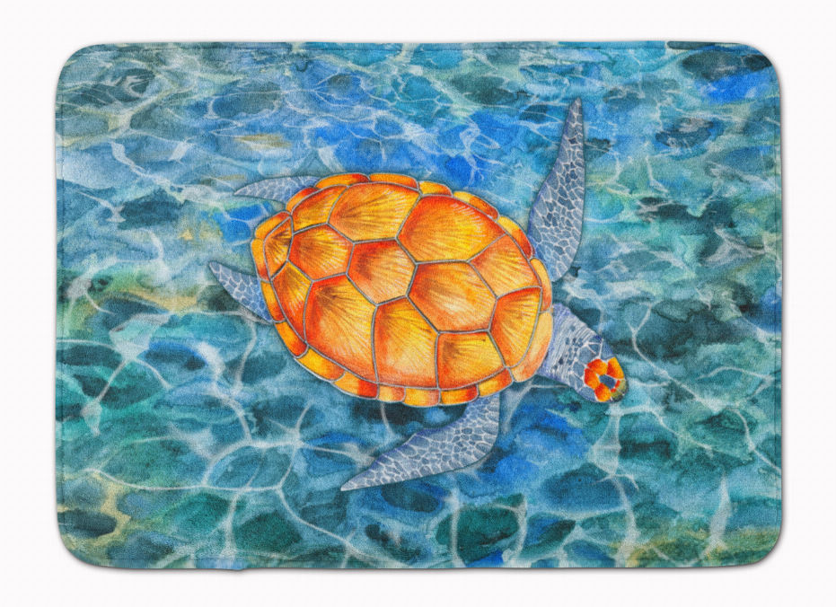 Sea Creature Machine Washable Memory Foam Mat