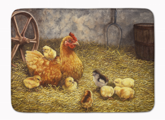 Birds/Animals Real Life Art Washable Memory Foam Mat