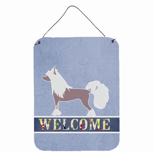 Welcome Sign with Dog Wall or Door Hanging Prints