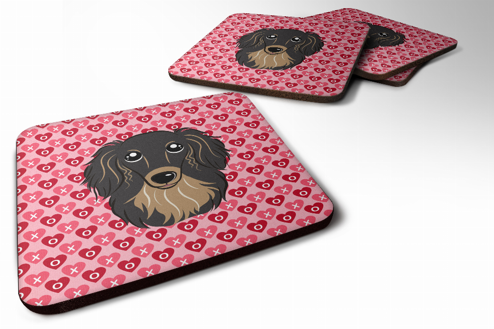 Dog Breed Dachshund Group Foam Coaster