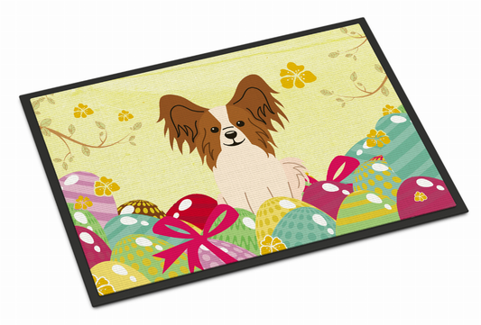 Easter Eggs Dog Art Indoor or Outdoor Mat