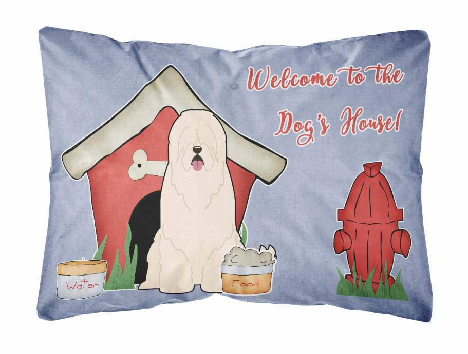 Dog House Collection Canvas Fabric Decorative Pillow