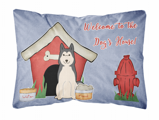 Dog House Collection Canvas Fabric Decorative Pillow