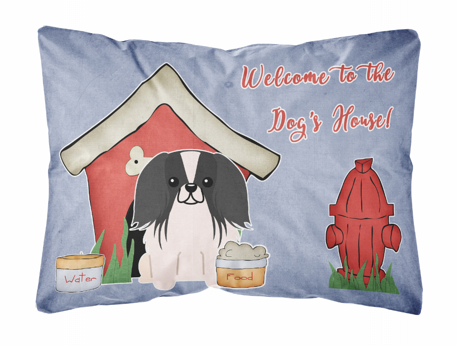 Dog House Collection Canvas Fabric Decorative Pillow