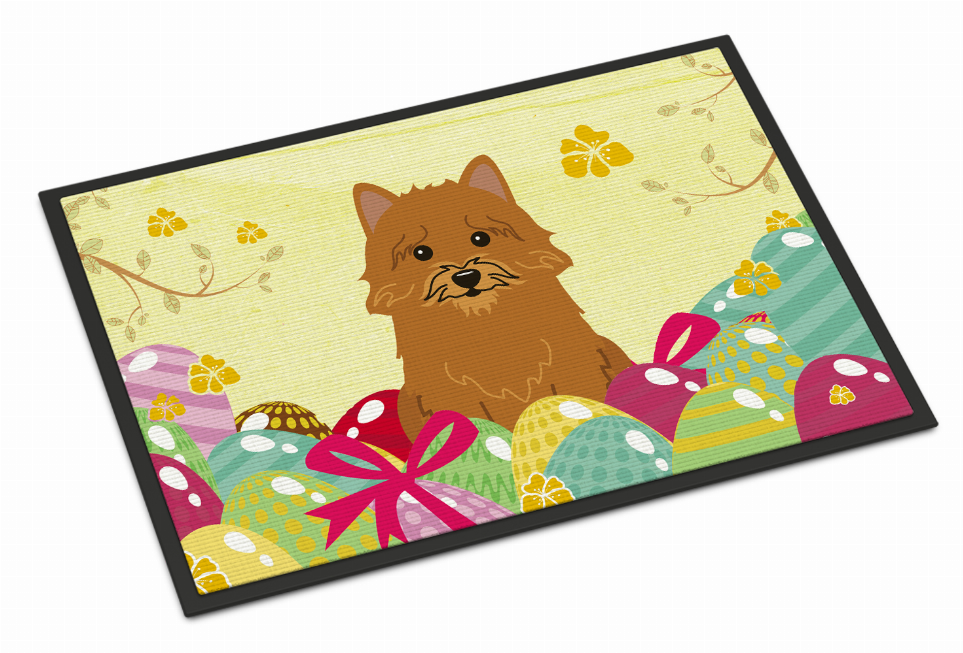 Easter Eggs Dog Art Indoor or Outdoor Mat