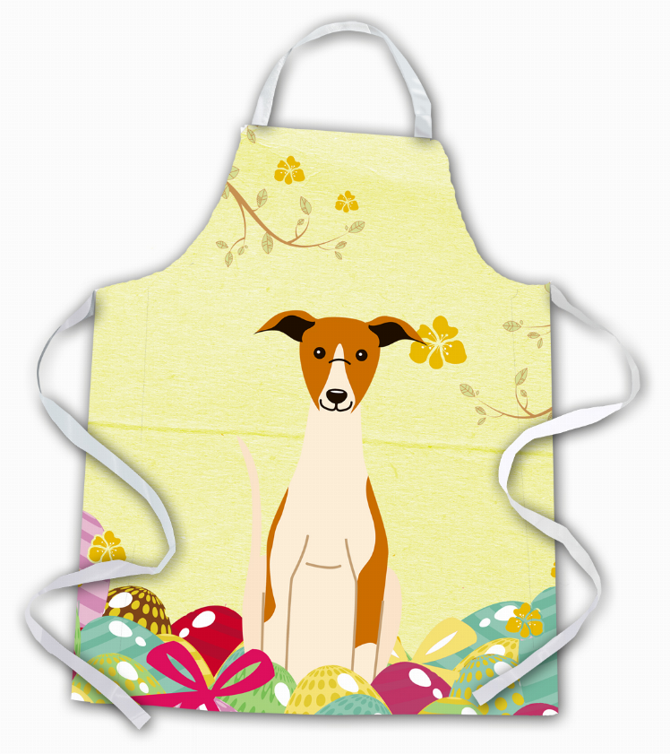 Easter Eggs Apron (Dog Breed Print)