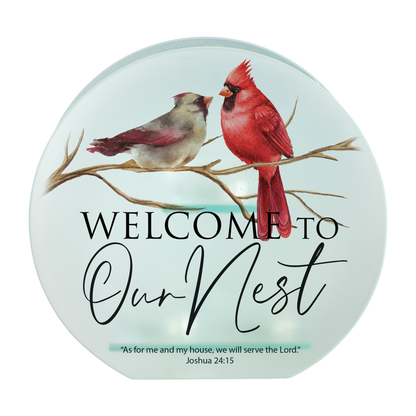 Tealight Welcome To Nest Joshua 24:15