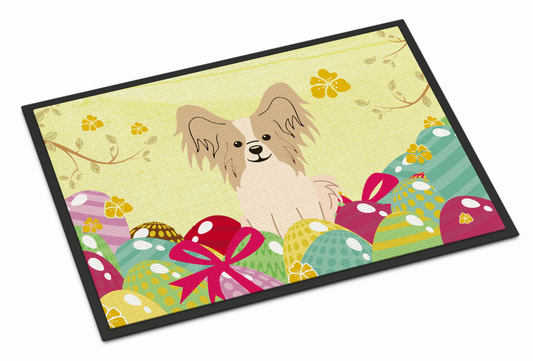 Easter Eggs Dog Art Indoor or Outdoor Mat