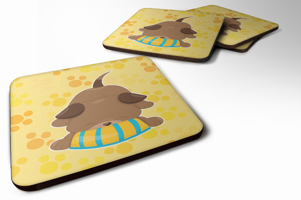 Dog Breed Puppy Foam Coaster