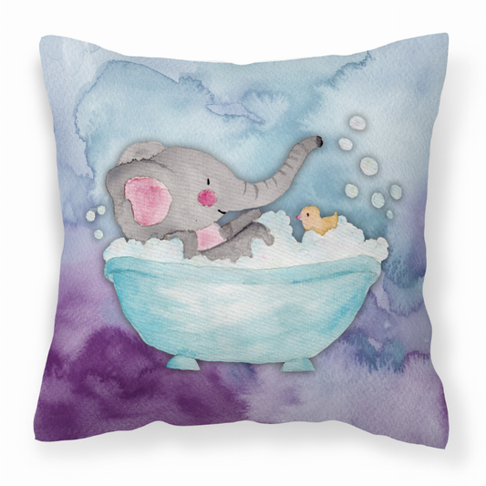 Watercolor Animal Art Canvas Fabric Decorative Pillow