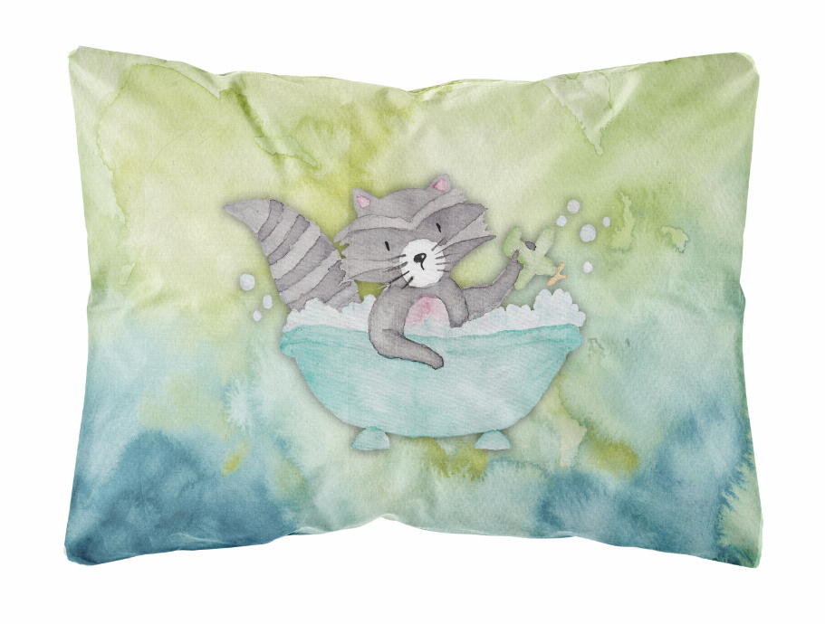 Watercolor Animal Art Canvas Fabric Decorative Pillow