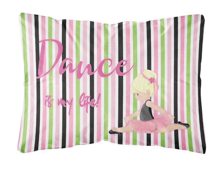 Dance Art Canvas Fabric Decorative Pillow