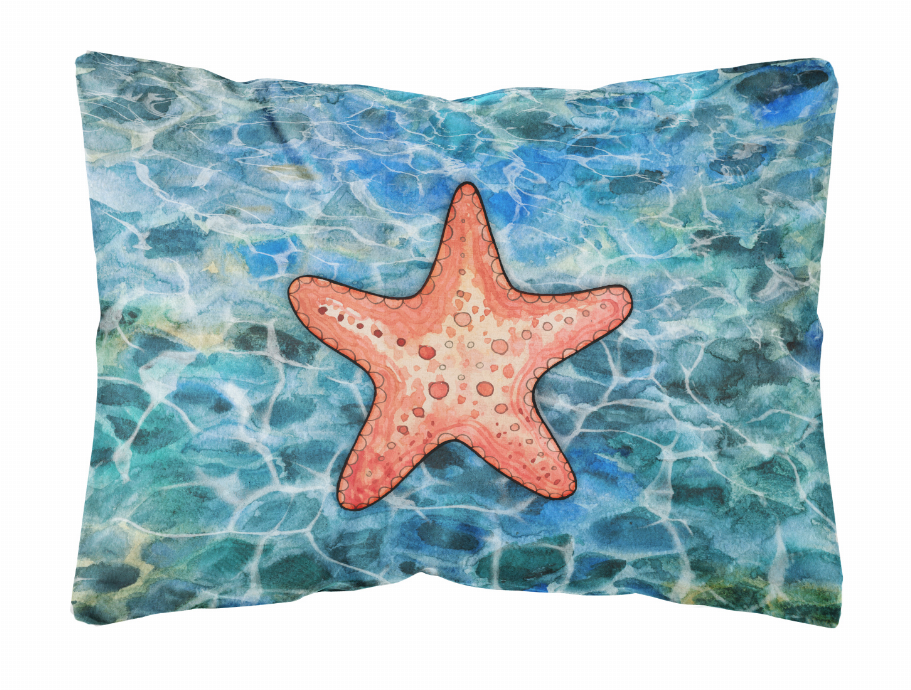 Sealife with Picture Canvas Fabric Decorative Pillow