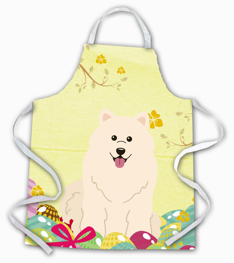 Easter Eggs Apron (Dog Breed Print)