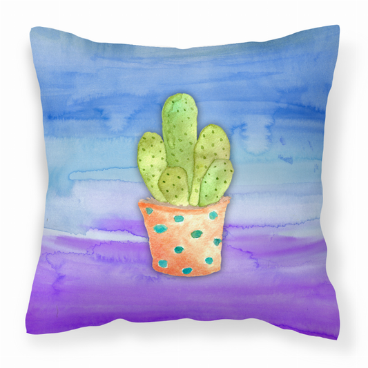 Watercolor Western Art Canvas Fabric Decorative Pillow