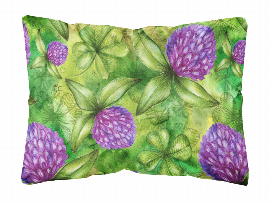 Irish Floral Art Canvas Fabric Decorative Pillow