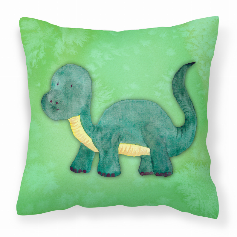 Watercolor Dinosaur Art Canvas Fabric Decorative Pillow